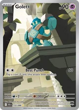 Golett (Black Bolt 122/086)